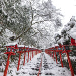 冬の貴船神社