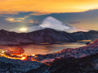 大観山富士山夜景